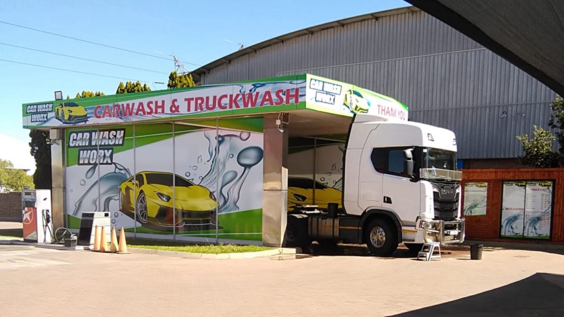 Y13 investments | Truck Wash Building Image Gallery